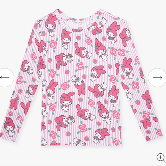 NWT Posh Peanut My Melody Sanrio Pajamas Size 2T and 3T-4T! - Picture 5 of 10
